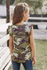 Girls camo print tees