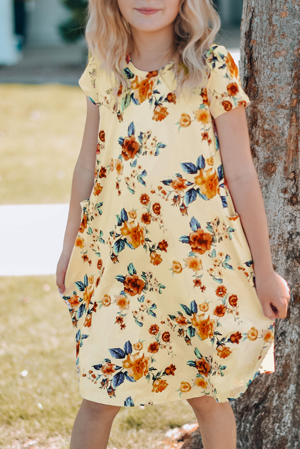 Stockpapa Children's Floral Dresses