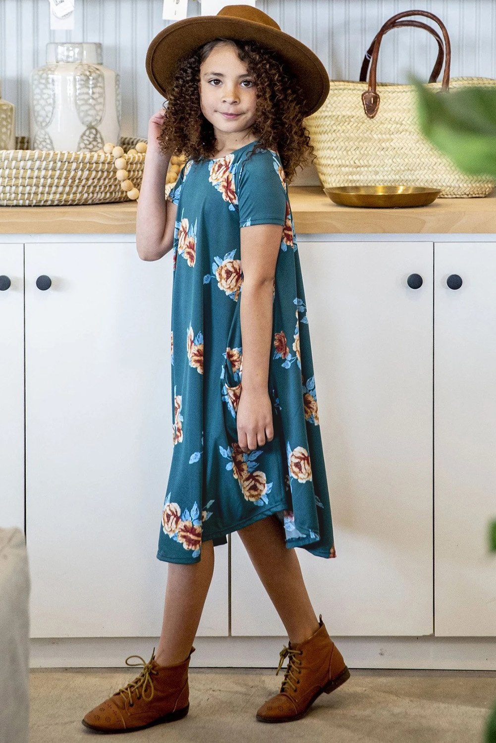 Stockpapa Children's Floral Dresses