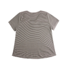 Stockpapa Striped & solid Ladies V neck casual Top