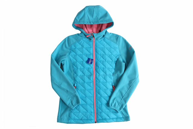 Stockpapa Brand Outlets SNOZU Girl's Very High Quality Windptoof Fit 100% Polyrester Padded Softshell Jacket