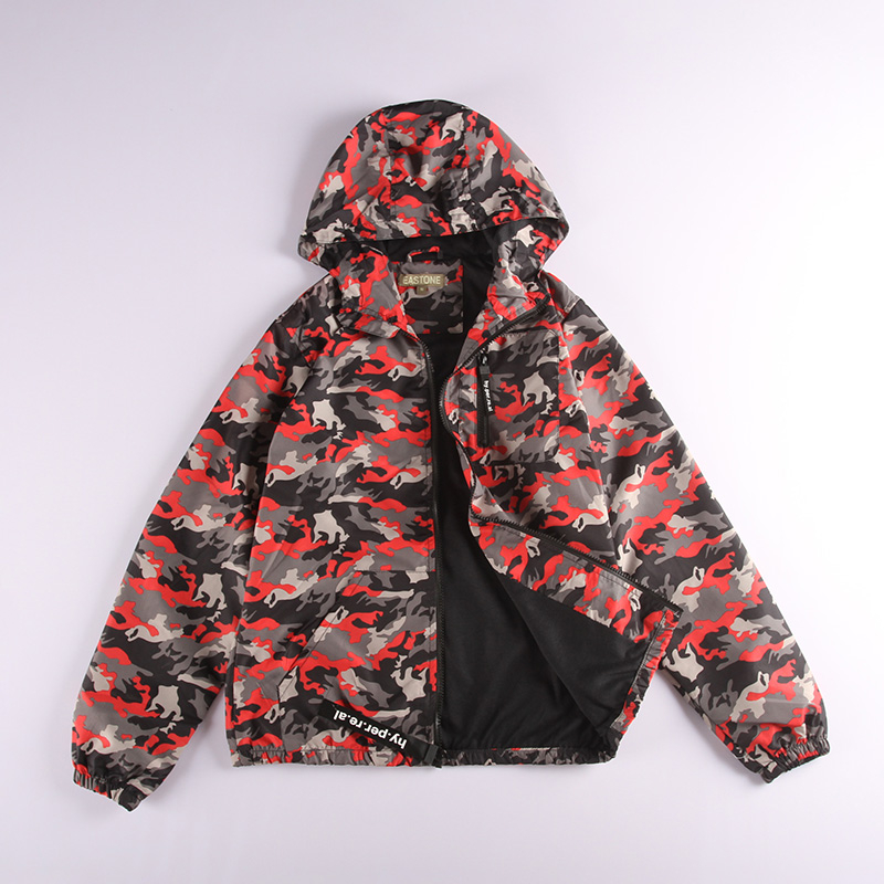 Junior Kids 2 Color Print Jacket in Stock 