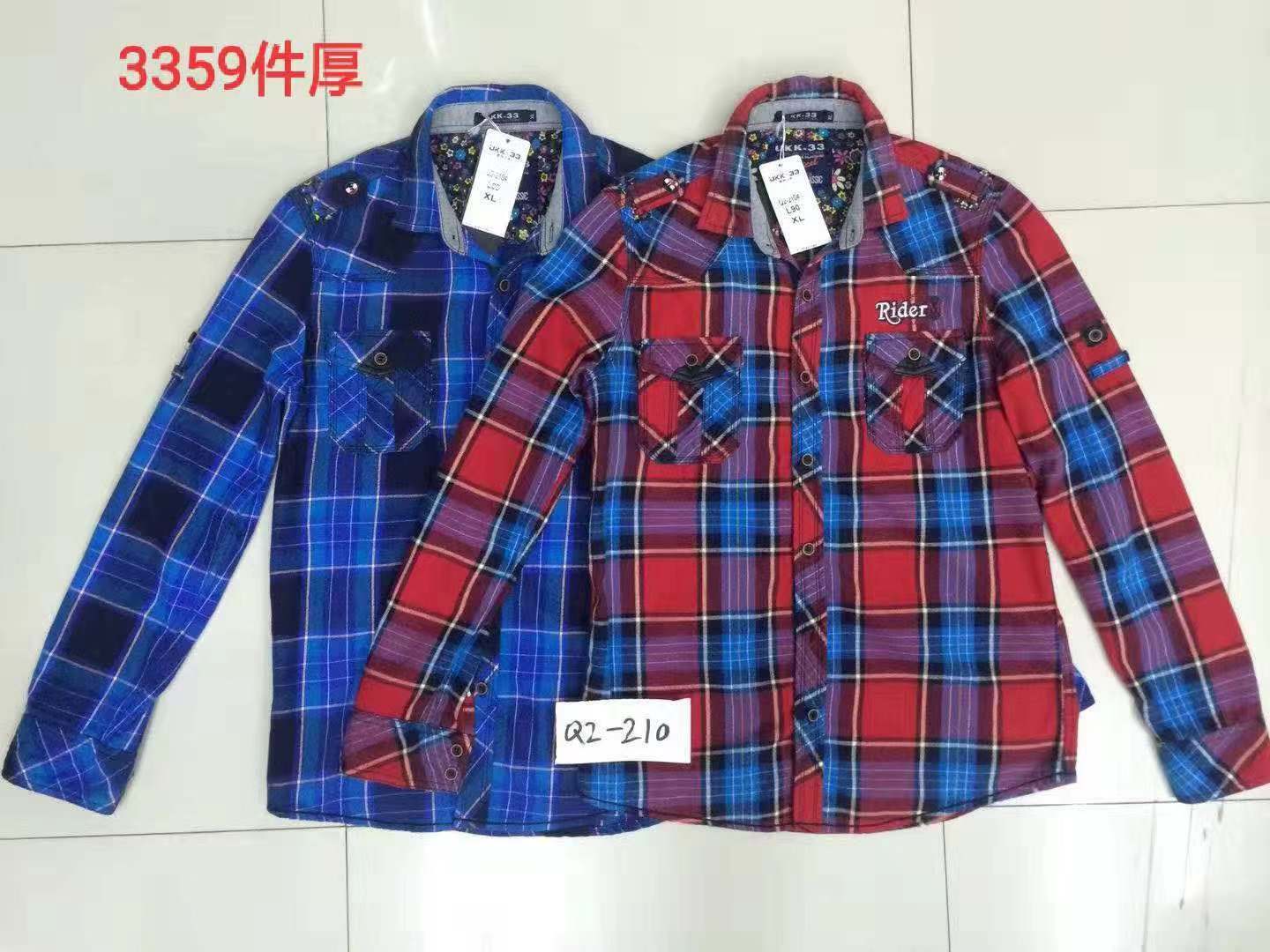 Men's High Quality Casual Plaid Shirts in Stock