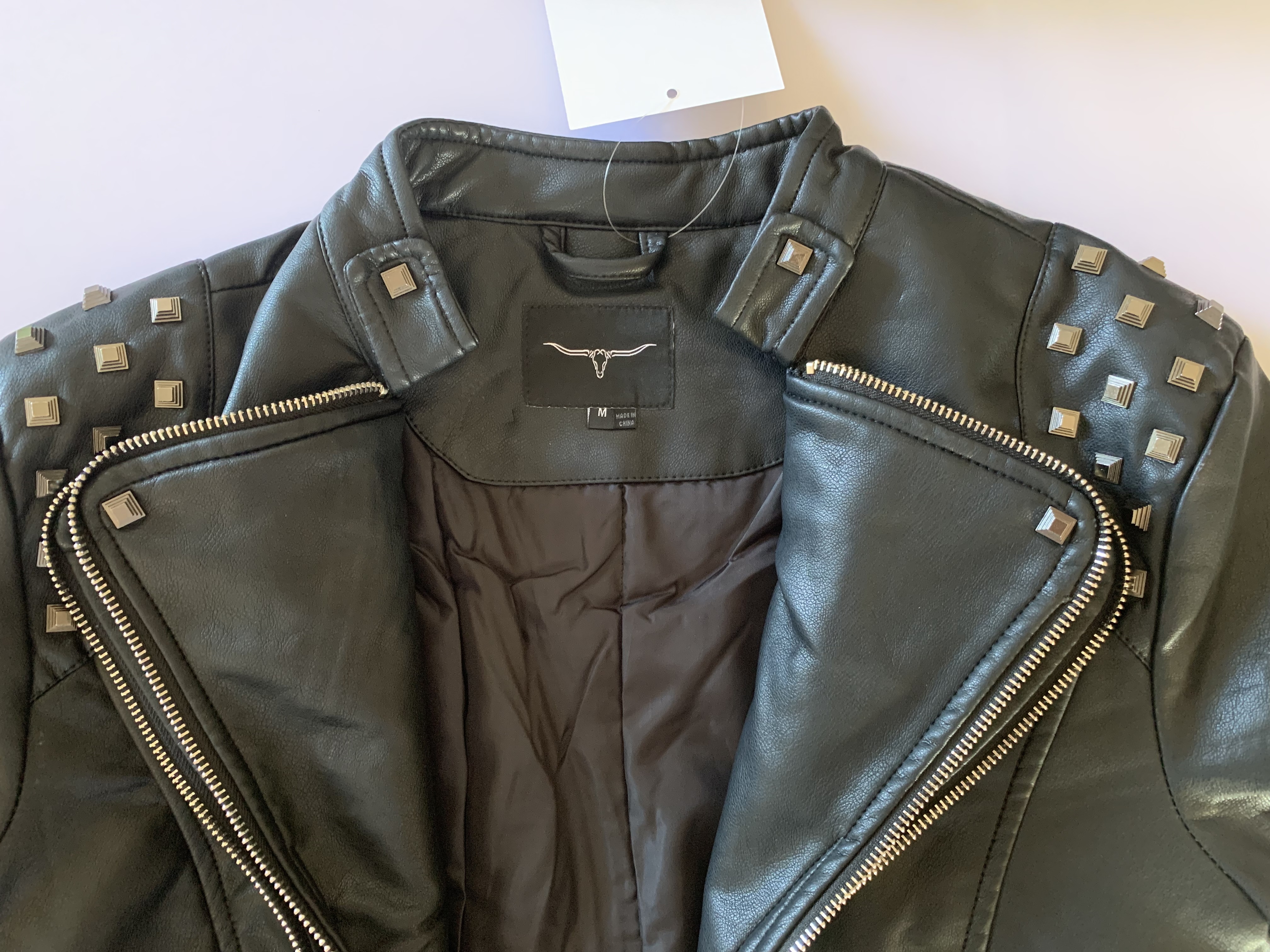 High fashion Ladies PU jacket , SP17269-ZC 