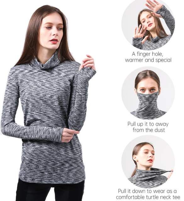 Ladies High Neck 4 Style Longline Cool Sweatshirts In-stock