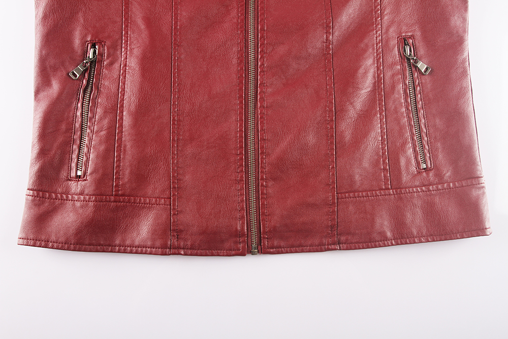 Women's PU Leather Jacket