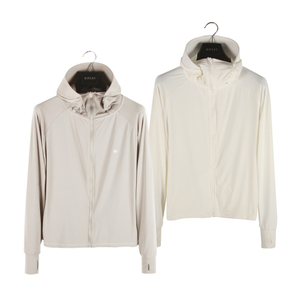 Ladies 4 Way Stretch Active Knit Windbreakers 