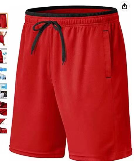 Stockpapa Popular Men's Quit Dry Active Sports Shorts Clearance