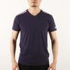 Men's V Neck Cotton Spandex Tee