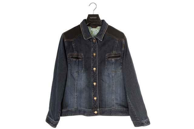 Ladies High Quality Denim Jacket in Stock 