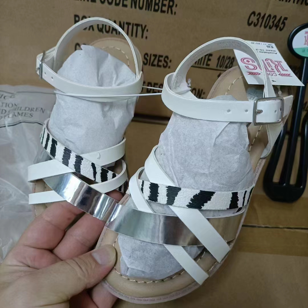 Girls Easy on and off Summer Casual Sandal