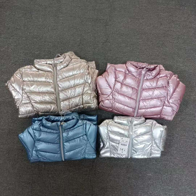  Kids 4 Color High Quality Padded Jacket Overstock Store Girls Winter Coats 