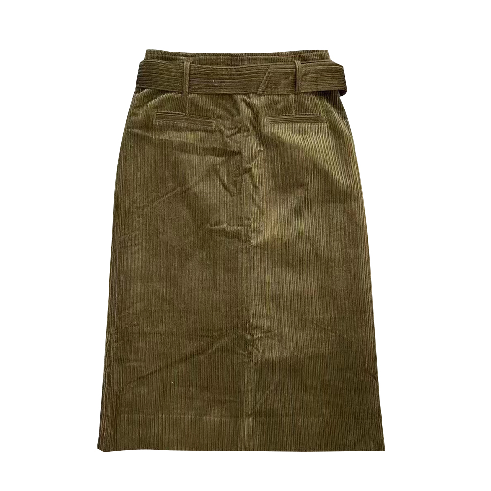 Ladies longline codury skirts , SP18264-YK