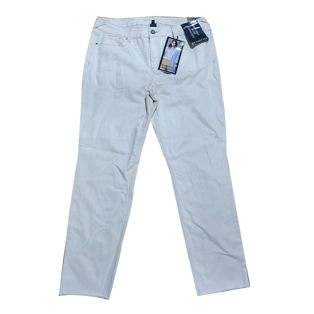 Ladies 100% Cotton Denim Pants 