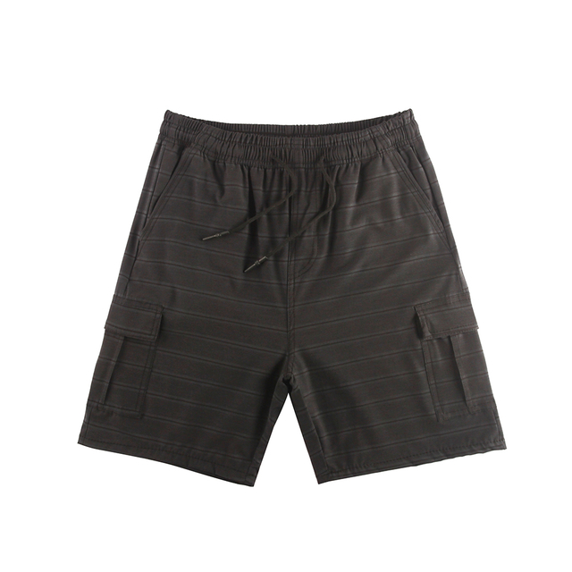 Men's Striped Pocket Active Quit Dry Shorts