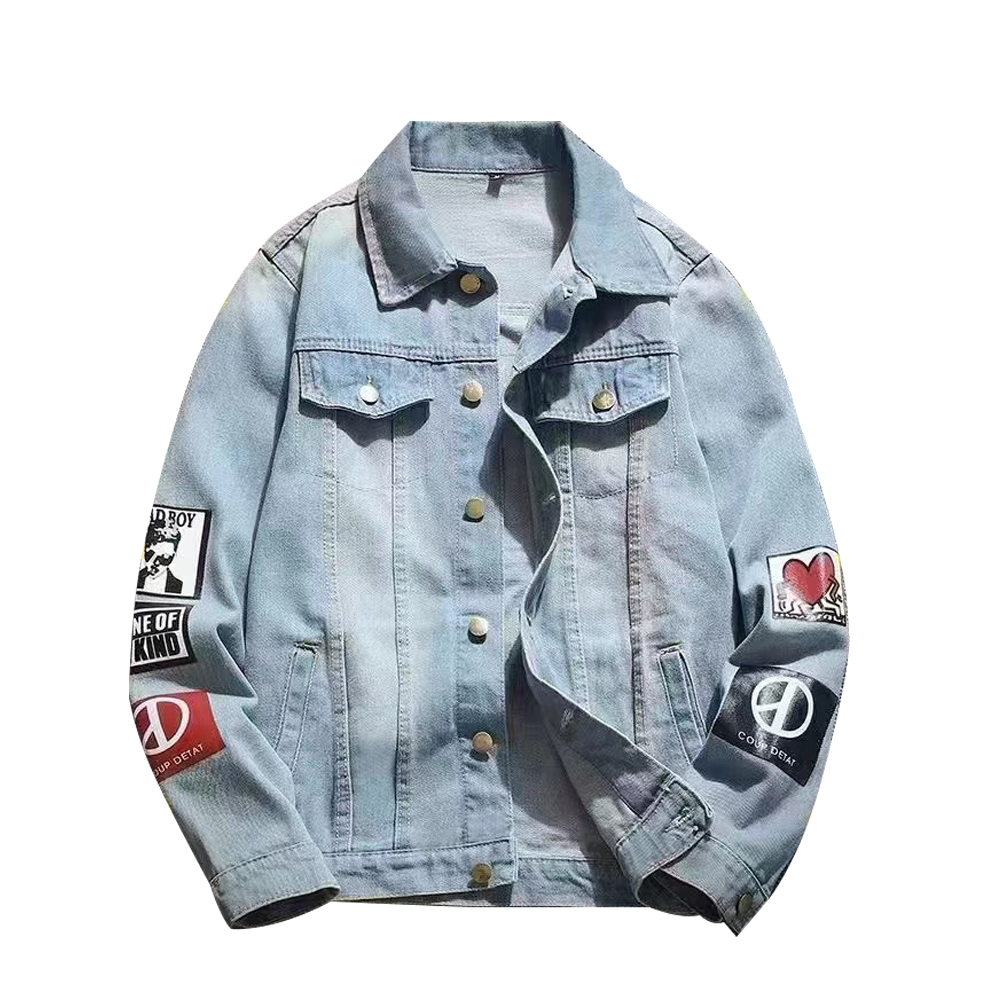 2 Styles Men's Denim Jacket