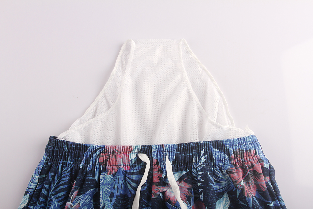 Men's Mesh Linning Stretch Beach Shorts