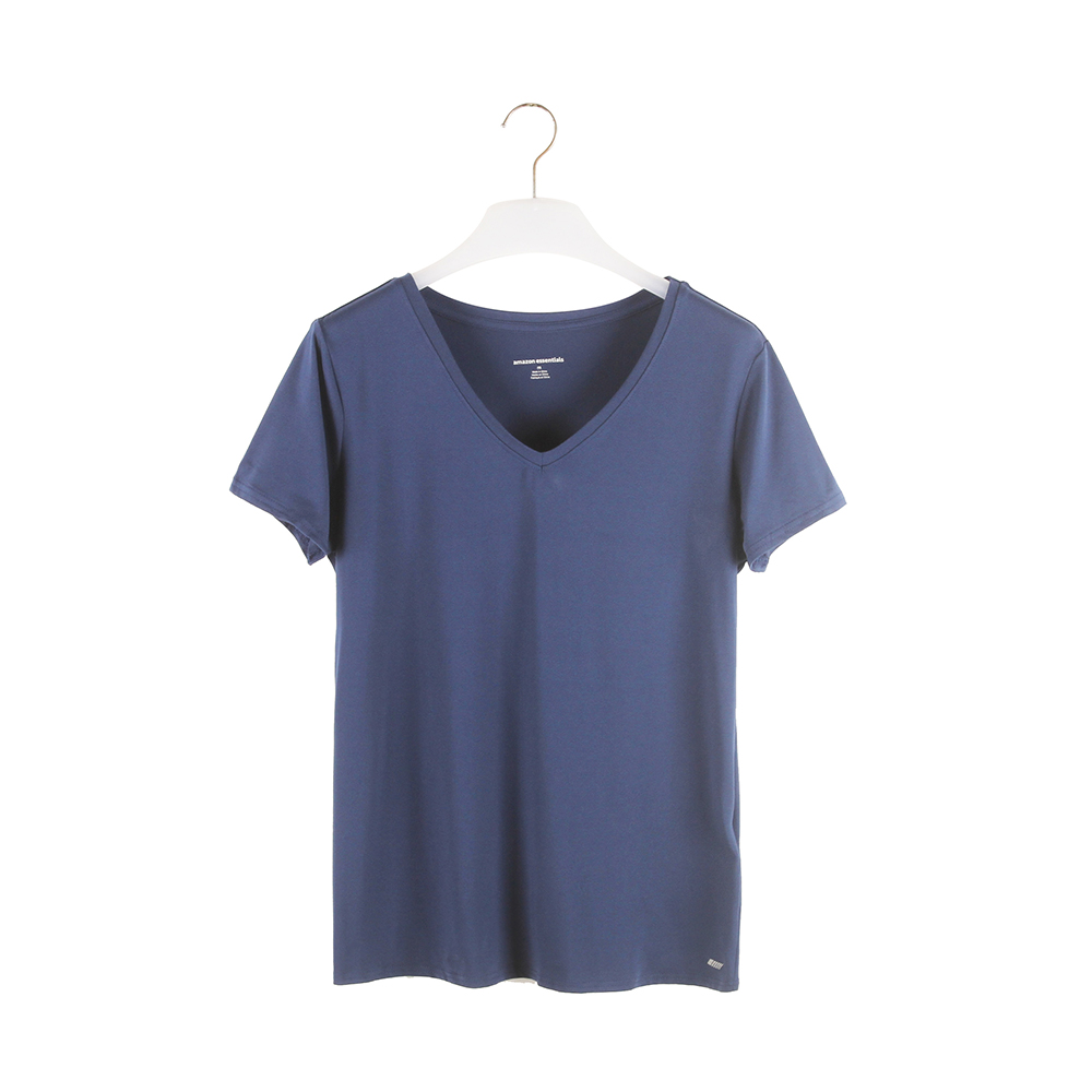 V Neck Ladies Active Quit Dry Top