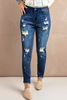 Stockpapa Distressed Frayed Skinny Jeans