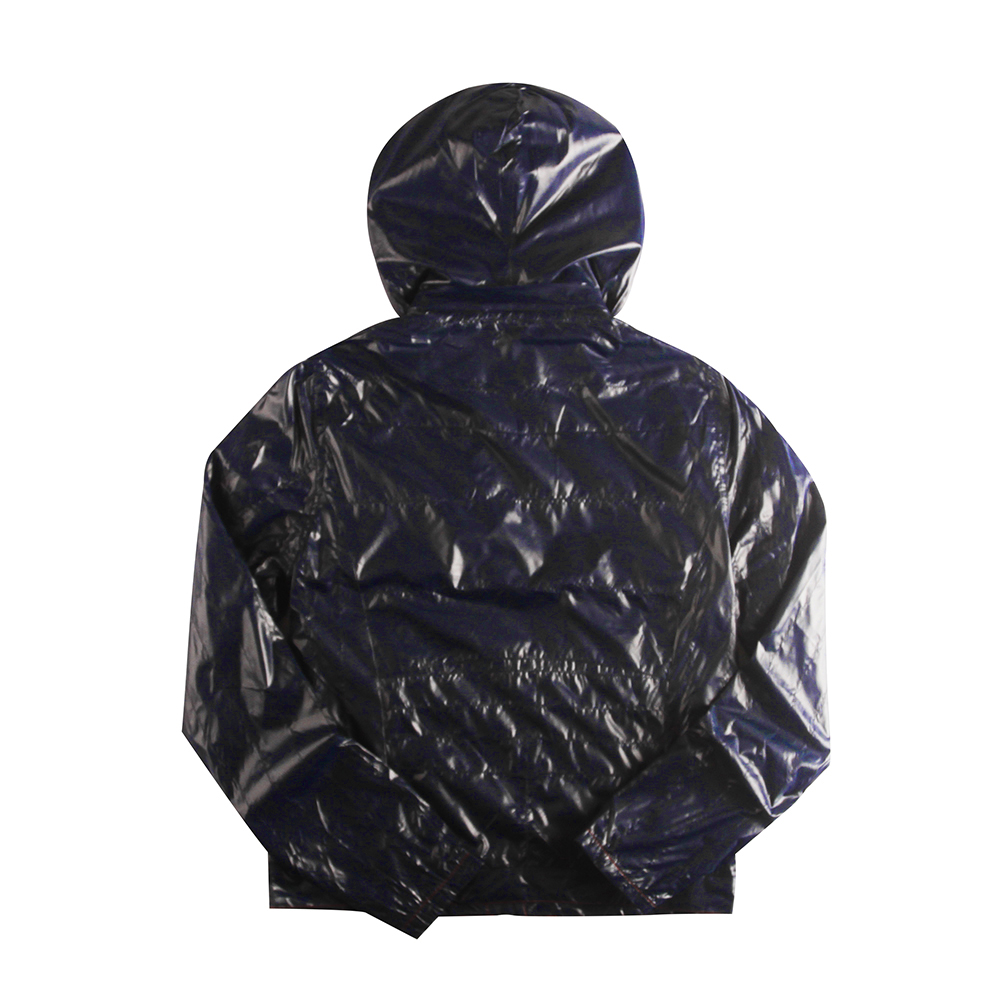 Hooded Windbreaker Jacket Zipper Casual Cotton-padded Jackets