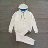 Knitwear Men's Tracksuits Cotton French Terry Two Pieces Set Mens Sweatsuit Sets