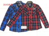 Men's High Quality Casual Plaid Shirts in Stock