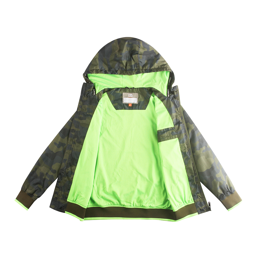 Boy's Wholesale Print Jacke in Stock 