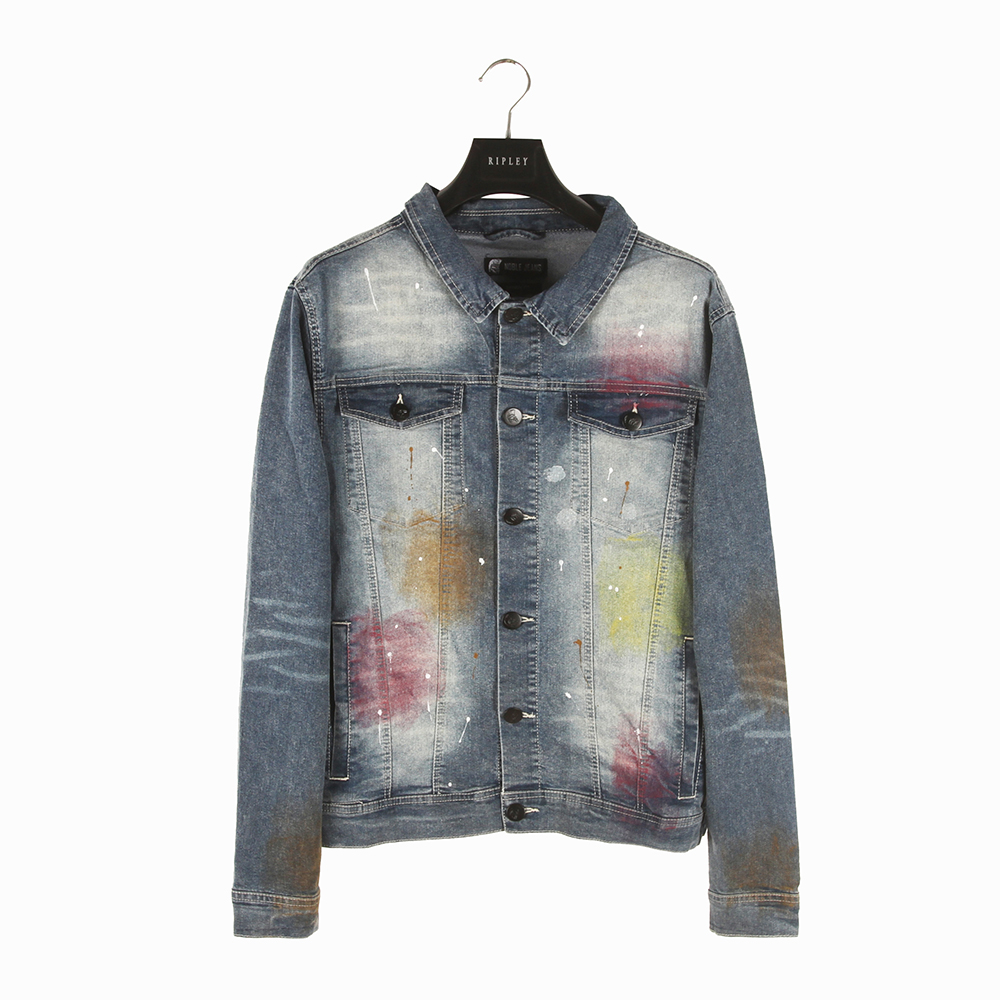 Noble jeans， Men\'s cool fashion Denim jacket , SP17329-XH 