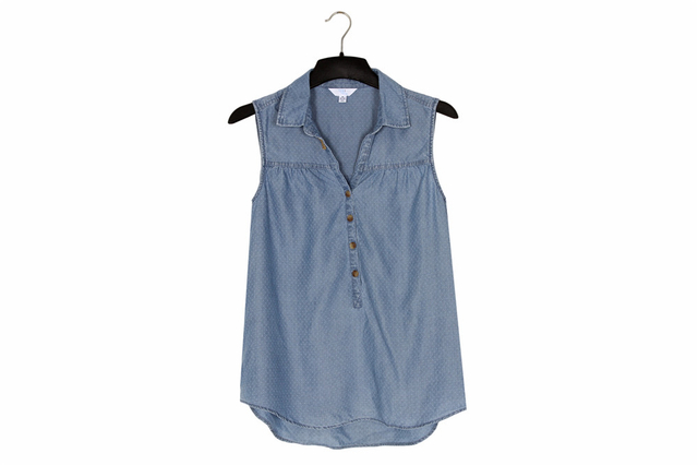 Ladies Denim Vest Discount Price 