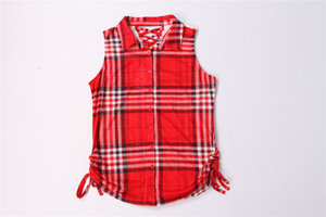 Ladies High quality Plaid Shirts in Stock