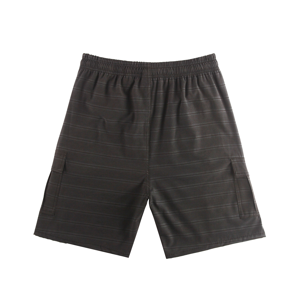 Men\'s Striped Pocket Active Quit Dry Shorts