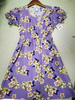 Girls\' Summer Dress Prints Floral Knit Dress