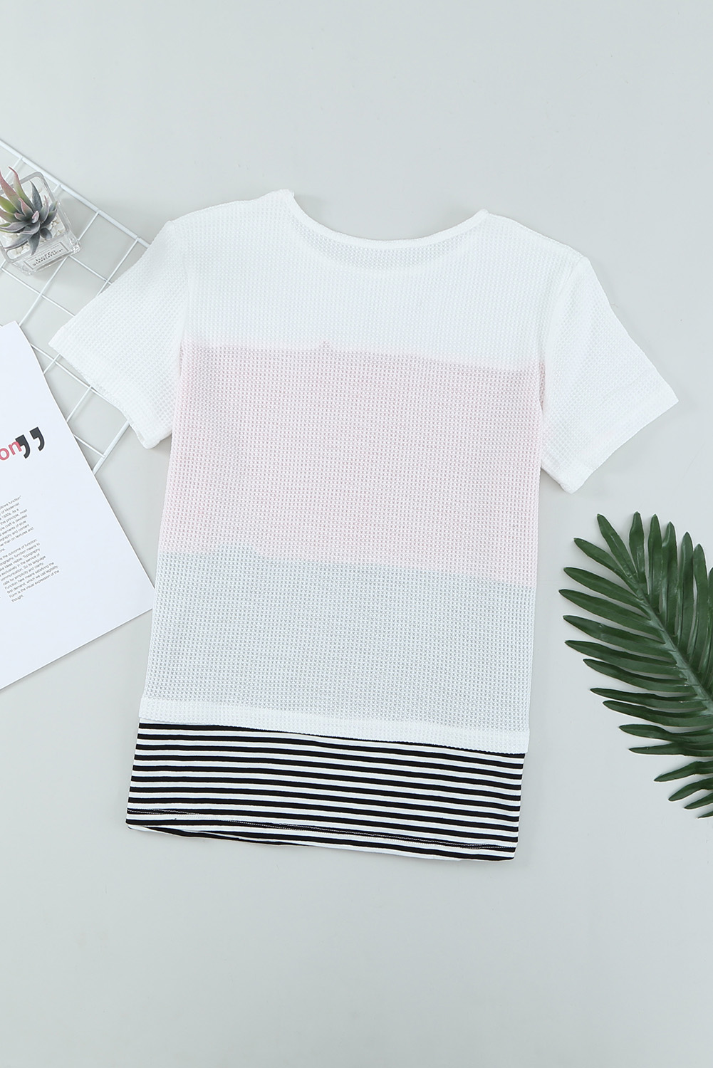 Color blocked girls T shirts (5)