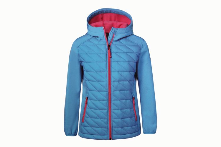 Stockpapa Brand Outlets SNOZU Girl's Very High Quality Windptoof Fit 100% Polyrester Padded Softshell Jacket