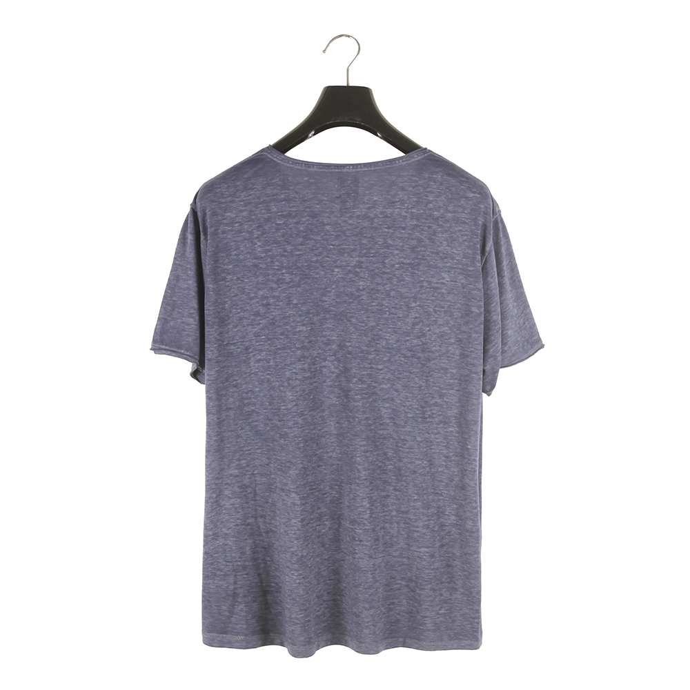 H& M ,, Men's Garments DYE V Neck Pocket Casual Tee in Stock 