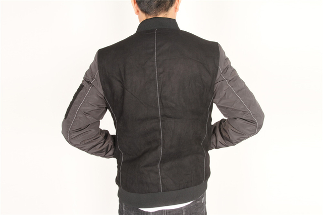 Men's 2 Color Bomber Jacket in Stock