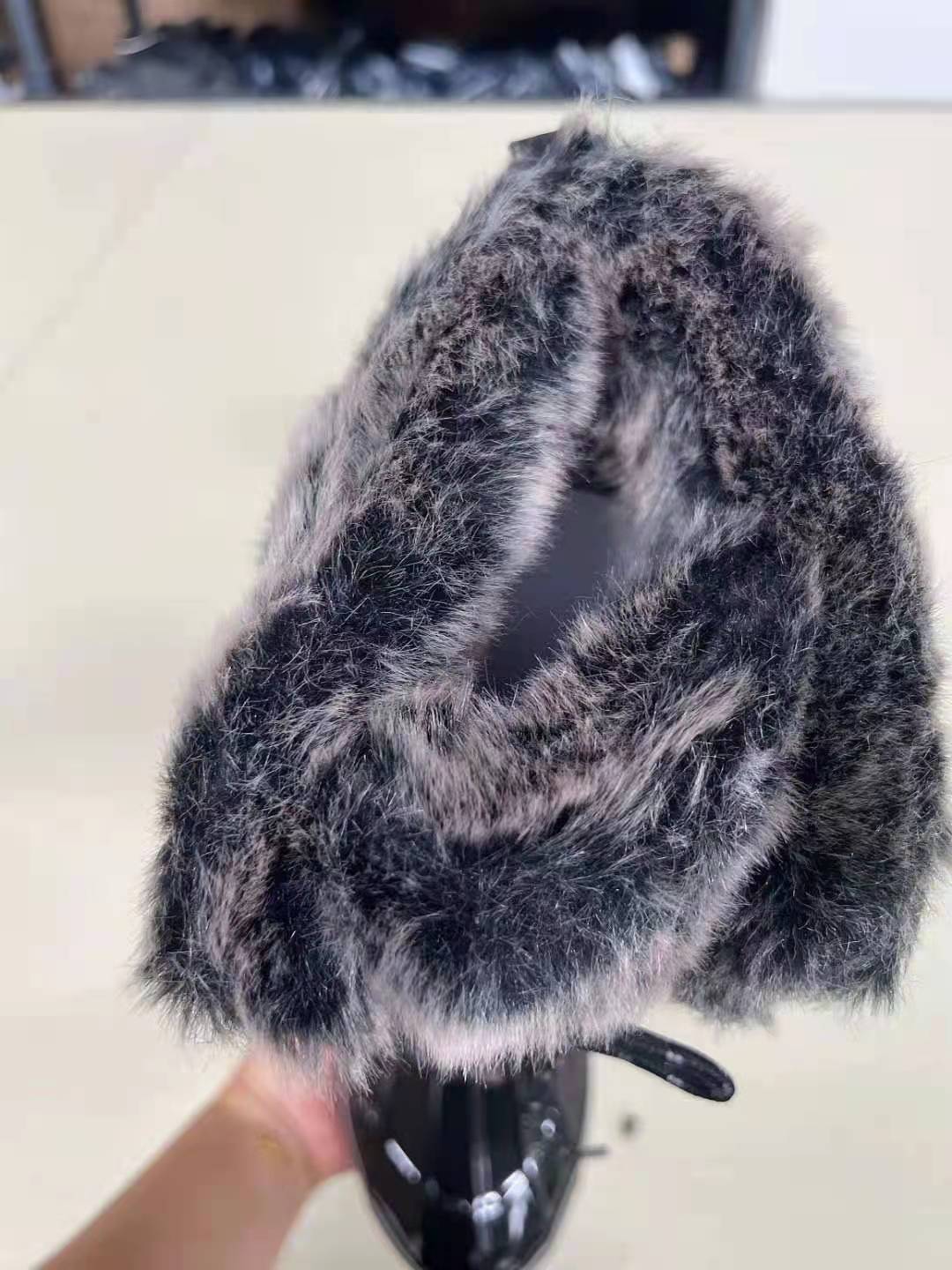 Ladies Lace Up Mid-calf Boots