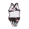 Girls\' One Piece Flamingo Swimsuit Surf Girls\' Beach Sport Cut-Out Swimsuit 