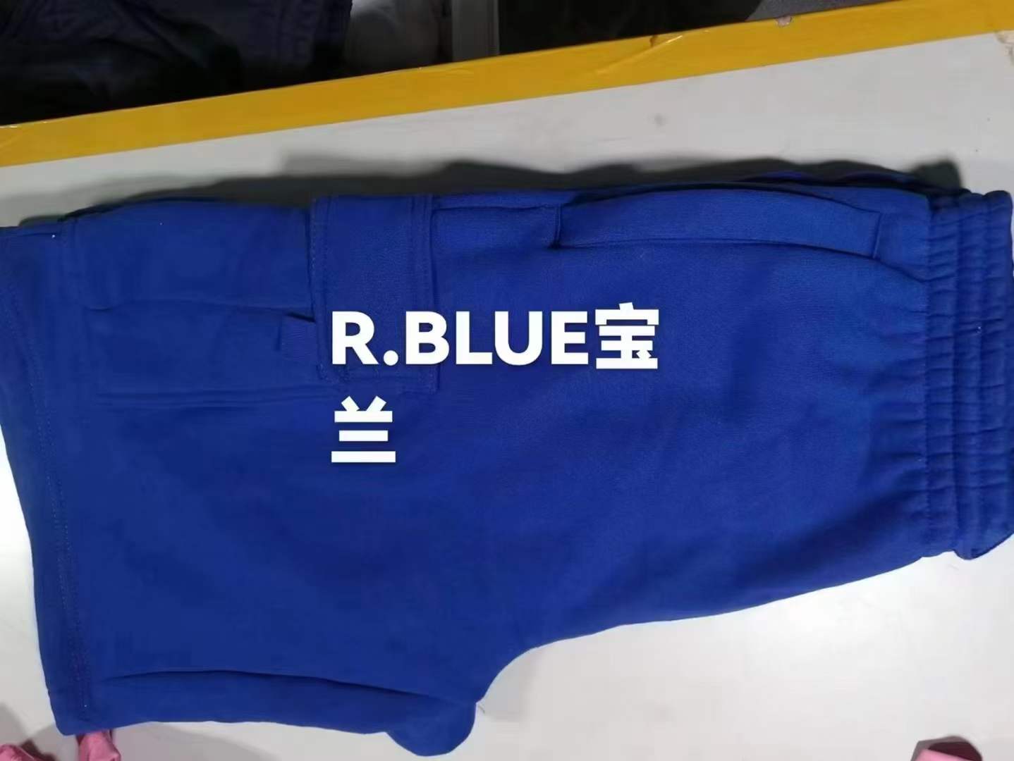 9 Color Mens Knit cargo shorts (8)