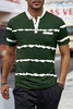 Stockpapa Striped Buttoned Men's Cool polo shirts