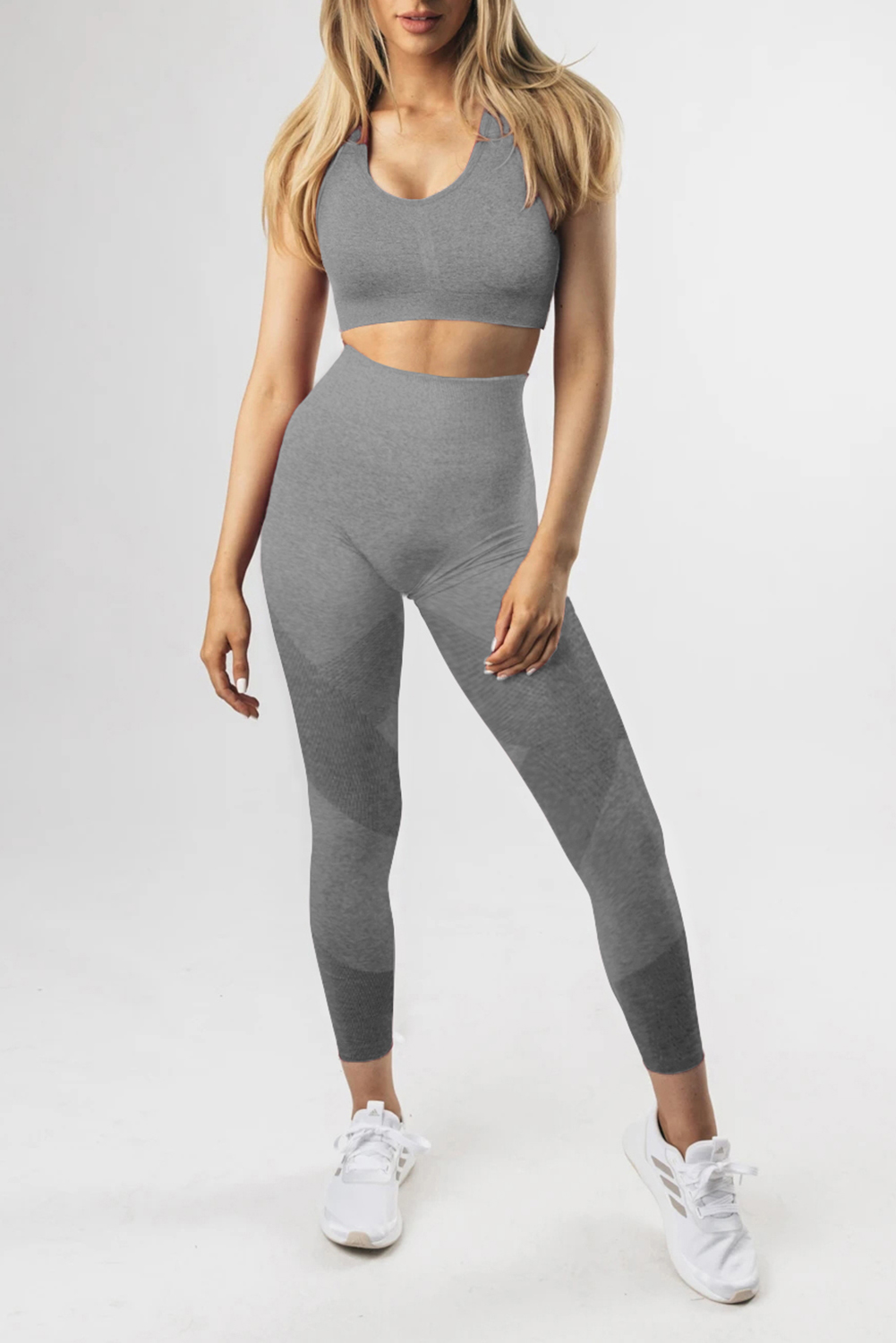 Stockpapa Criss Cross Bra and High Waist Leggings Sports Wear