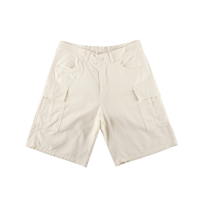 Stockpapa Men's 100% Cotton Cargo Chino Shorts