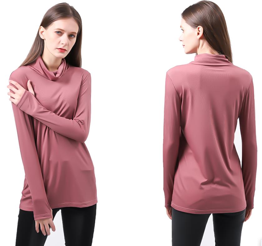 Ladies High Neck 4 Style Longline Cool Sweatshirts In-stock
