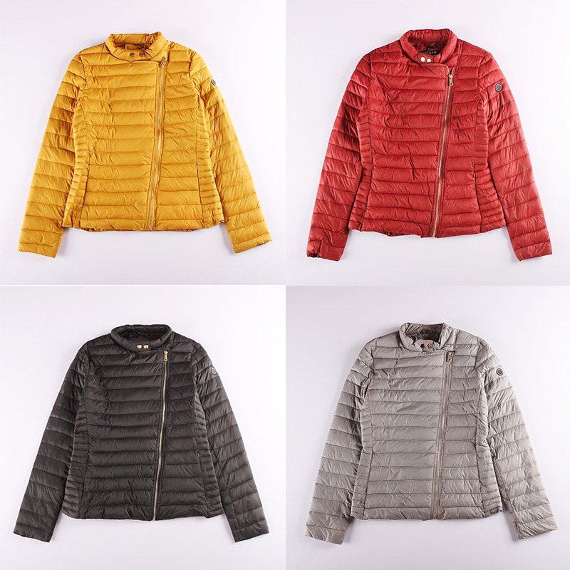 over Stock Ladies 4 Color Padded Jacket 