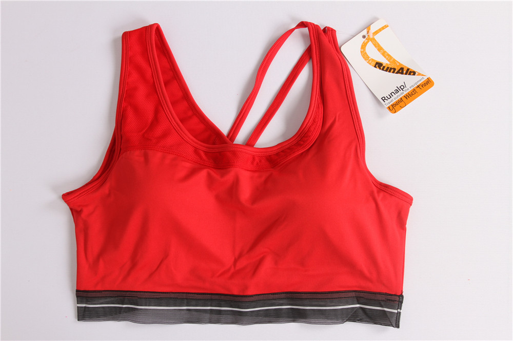 Ladies High quality Yoga bra top ,SP10056-PP