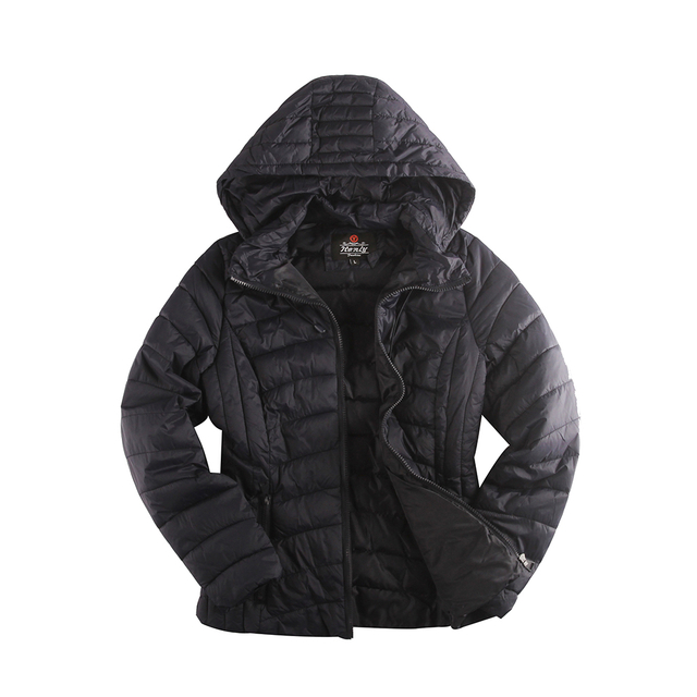 Women's Quilted Hooded Jackets