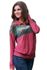 Ladies 1/4 Zipper Stander Collar Pullovers