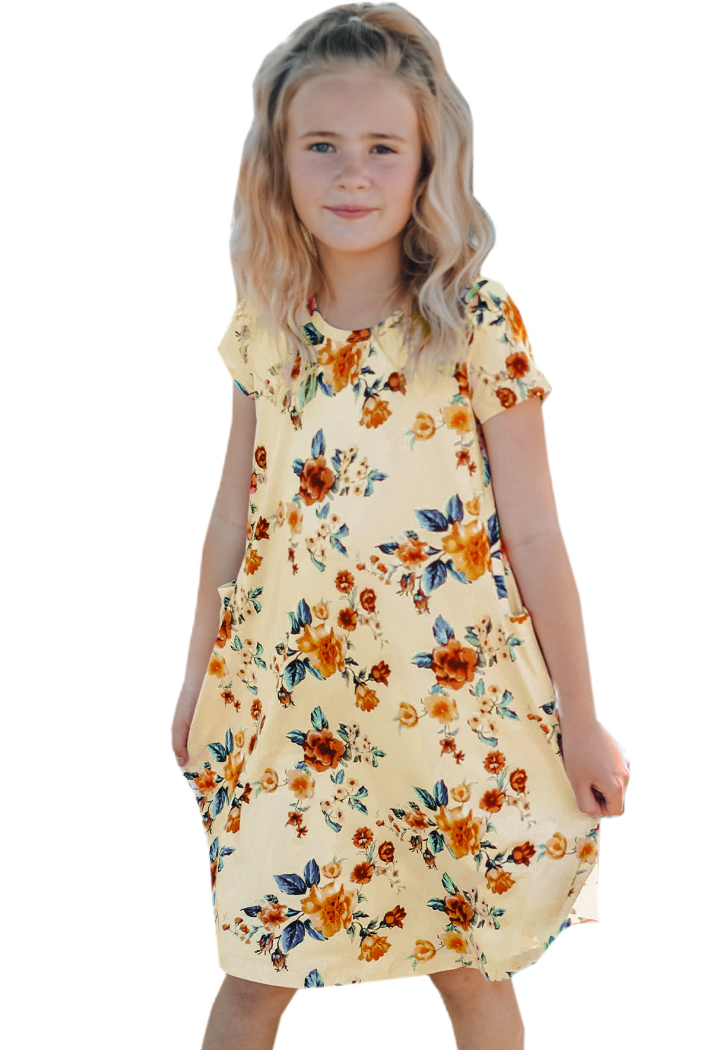 Stockpapa Children's Floral Dresses