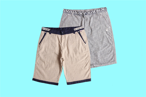 Men's Cotton Print Board Shorts, SP11221-PP 