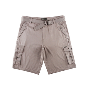 Wholesale Garmets Wash Men's Belted Cargo Shorts 